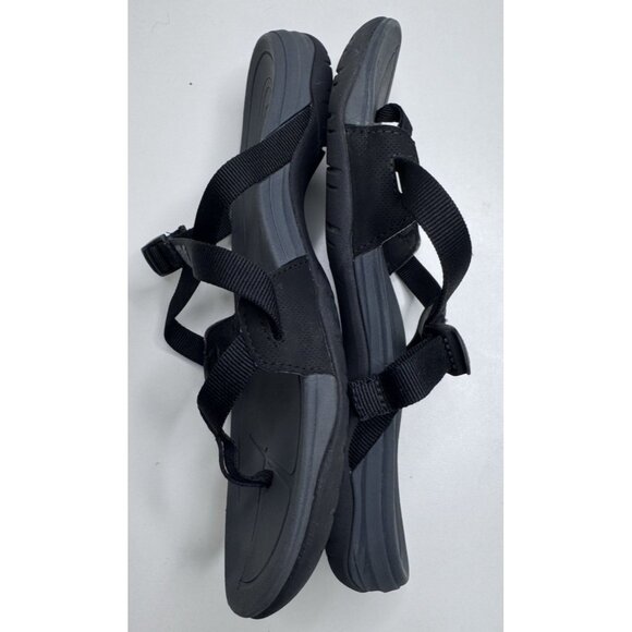 Teva Ascona Flip Flop Slide Sandals in Black Size 9 - Picture 6 of 7